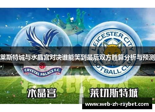 莱斯特城与水晶宫对决谁能笑到最后双方胜算分析与预测